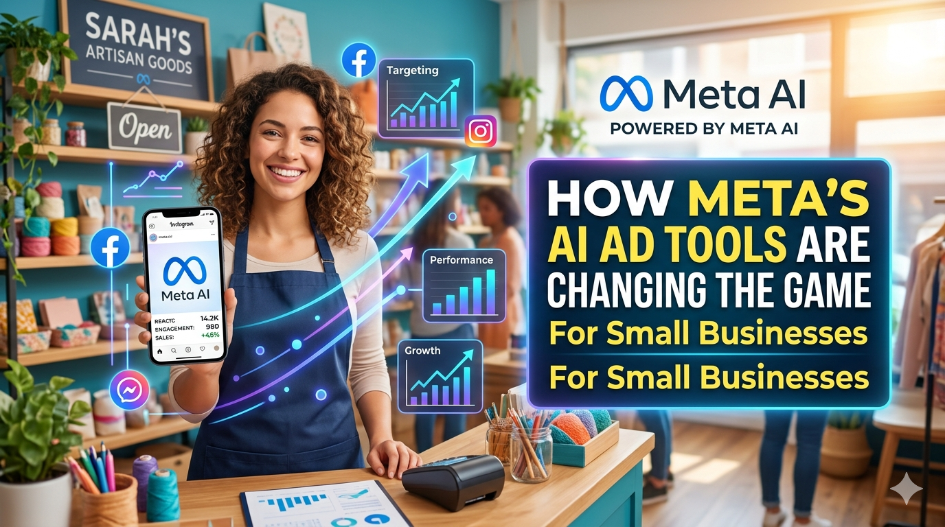 How Meta’s AI Ad Tools Are Changing the Game for Small Businesses?